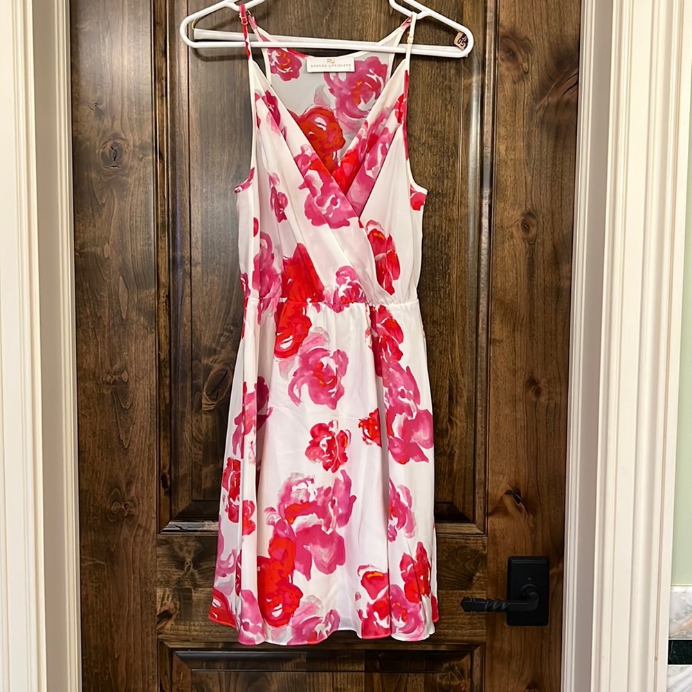 Amanda Uprichard floral silk dress